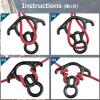 image:imageAzarxis 35 kN 50 kN Climbing Rescue Figure 8 Descender Large BentEar Rigging Plate Heavy Duty amp High Strength Rappel Device Equipment for Rappelling Belaying Tree Climbing Aerial Silks Rigging02 Black  50 kN
