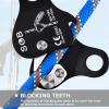image:imageAzarxis 35 kN 50 kN Climbing Rescue Figure 8 Descender Large BentEar Rigging Plate Heavy Duty amp High Strength Rappel Device Equipment for Rappelling Belaying Tree Climbing Aerial Silks Rigging03 Orange  100 kg