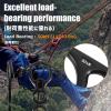 image:imageAzarxis 35 kN 50 kN Climbing Rescue Figure 8 Descender Large BentEar Rigging Plate Heavy Duty amp High Strength Rappel Device Equipment for Rappelling Belaying Tree Climbing Aerial Silks Rigging02 Black  50 kN