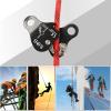 image:imageAzarxis 35 kN 50 kN Climbing Rescue Figure 8 Descender Large BentEar Rigging Plate Heavy Duty amp High Strength Rappel Device Equipment for Rappelling Belaying Tree Climbing Aerial Silks Rigging03 Black  100 kg