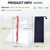 image:imageAzarxis Aluminum Tent Stakes Pegs Heavy Duty Lightweight for Camping Sand01 Black  Spiral  984 Inch