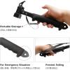 image:imageAzarxis Camping Hammer Multifunctional Tent Mallet for Hiking Tent Peg Puller Iron Steel Tent Stake Remover with Hook04 Black  Cast Steel Head  Metal Rubber Handle
