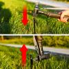image:imageAzarxis Camping Hammer Multifunctional Tent Mallet for Hiking Tent Peg Puller Iron Steel Tent Stake Remover with Hook04 Black  Cast Steel Head  Metal Rubber Handle