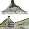 image:imageAzarxis Hammock Camping Tarp Rain Fly Waterproof Tent Shelter Awning Sunshade Cloth Picnic Mat for Outdoor Hiking Beach Backpacking  Included Guy Lines amp Stakes01 Camouflage