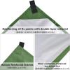 image:imageAzarxis Hammock Camping Tarp Rain Fly Waterproof Tent Shelter Awning Sunshade Cloth Picnic Mat for Outdoor Hiking Beach Backpacking  Included Guy Lines amp Stakes01 Black