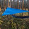 image:imageAzarxis Hammock Camping Tarp Rain Fly Waterproof Tent Shelter Awning Sunshade Cloth Picnic Mat for Outdoor Hiking Beach Backpacking  Included Guy Lines amp Stakes01 Blue