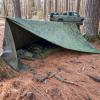 image:imageAzarxis Hammock Camping Tarp Rain Fly Waterproof Tent Shelter Awning Sunshade Cloth Picnic Mat for Outdoor Hiking Beach Backpacking  Included Guy Lines amp Stakes01 Camouflage
