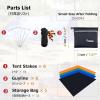 image:imageAzarxis Hammock Camping Tarp Rain Fly Waterproof Tent Shelter Awning Sunshade Cloth Picnic Mat for Outdoor Hiking Beach Backpacking  Included Guy Lines amp Stakes02 Green