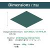 image:imageAzarxis Hammock Rain Fly Waterproof Tent Tarp Footprint  105 x 82 ft UV Protection Shelter Canopy for Camping Hiking and Survival Gear Lightweight and Compact Black  Accessories