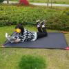 image:imageAzarxis Pocket Blanket Waterproof Beach Picnic Festival Mat Sandproof Ultralight Compact Portable Travel Tent Tarp Footprint Shelter Sunshade Ground Cloth for Outdoor Camping Hiking Park with Stakes02 Black