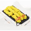 image:imageAzarxis Reflective Tent Guide Rope Lightweight Guy Line Cord with Aluminum Adjuster Guyline Tent Cord Tensioner for Camping Hiking Backpacking  Essential Survival Gear 13 Feet01 Red  6 Pack  4mm
