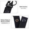 image:imageAzarxis Tactical Molle Key Ring Chain Gear Clip Key Keeper Keychain Nylon Belt Key Holder Carabiners Hanger Buckle HookArmy Green  4 Pack
