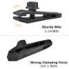 image:imageAzarxis Tarp Clips Awning Clamp Set Heavy Duty amp MultiPurpose amp Thumb Screw Tent Tighten Lock Grip for Outdoors Camping Farming Garden Canopy C  Black  10 Pack