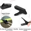 image:imageAzarxis Tarp Clips Awning Clamp Set Heavy Duty amp MultiPurpose amp Thumb Screw Tent Tighten Lock Grip for Outdoors Camping Farming Garden Canopy Mini Clips  10 Pack