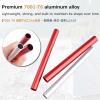 image:imageAzarxis Tent Pole Repair Splint Repair Kit Spare Repair Emergency Tube for Diameter 79mm95mm Tent Pole2 Red  4 Pack  for Tent Pole 7985mm