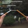 image:imageAzarxis Tent Poles Aluminum Tent Rod Replacement Camping Accessories Multifunction Lightweight Tent Poles Repair Kit 7001 Series AircraftGrade Aluminum02 Gold
