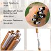image:imageAzarxis Tent Poles Aluminum Tent Rod Replacement Camping Accessories Multifunction Lightweight Tent Poles Repair Kit 7001 Series AircraftGrade Aluminum02 Gold