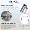 image:imageAzarxis Tent Poles Aluminum Tent Rod Replacement Camping Accessories Multifunction Lightweight Tent Poles Repair Kit 7001 Series AircraftGrade Aluminum01 Gray