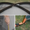 image:imageAzarxis Tent Poles Aluminum Tent Rod Replacement Camping Accessories Multifunction Lightweight Tent Poles Repair Kit 7001 Series AircraftGrade Aluminum02 Gold