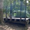 image:imageAzarxis Tent Stakes Awning Anchor with Spring Buckle Deck Peg and Carabiner Clips for Camping Outdoor Timber Deck Plank Silver