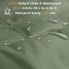 image:imageAzarxis Waterproof Camping Tent Tarp Hammock Rain Fly Footprint Ground Cloth Shelter Sunshade Beach Picnic Blanket Mat for Outdoor Camping Park Lawn01 Army Green