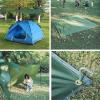 image:imageAzarxis Waterproof Camping Tent Tarp Hammock Rain Fly Footprint Ground Cloth Shelter Sunshade Beach Picnic Blanket Mat for Outdoor Camping Park Lawn01 Army Green