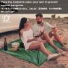 image:imageAzarxis Waterproof Camping Tent Tarp Hammock Rain Fly Footprint Ground Cloth Shelter Sunshade Beach Picnic Blanket Mat for Outdoor Camping Park Lawn02 Blue