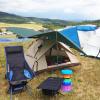 image:imageAzarxis Waterproof Camping Tent Tarp Hammock Rain Fly Footprint Ground Cloth Shelter Sunshade Beach Picnic Blanket Mat for Outdoor Camping Park Lawn02 Blue