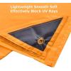 image:imageAzarxis Waterproof Camping Tent Tarp Hammock Rain Fly Footprint Ground Cloth Shelter Sunshade Beach Picnic Blanket Mat for Outdoor Camping Park Lawn03 Orange