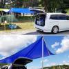 image:imageAzarxis Waterproof Camping Tent Tarp Hammock Rain Fly Footprint Ground Cloth Shelter Sunshade Beach Picnic Blanket Mat for Outdoor Camping Park Lawn03 Royal Blue