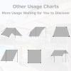 image:imageAzarxis Waterproof Camping Tent Tarp Hammock Rain Fly Footprint Ground Cloth Shelter Sunshade Beach Picnic Blanket Mat for Outdoor Camping Park Lawn05 Army Green