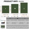 image:imageAzarxis Waterproof Camping Tent Tarp Hammock Rain Fly Footprint Ground Cloth Shelter Sunshade Beach Picnic Blanket Mat for Outdoor Camping Park Lawn05 Khaki