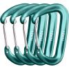 image:imageAzarxis Carabiner Clips 12 25 kN Aluminium D Ring Heavy Duty Lightweight Caribeaners for Hammock Camping Hiking Outdoor Gym Dog Leash Backpack Harness1 12kN  Wiregate  Dark Green  4 Pack