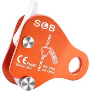 image:imageAzarxis 35 kN 50 kN Climbing Rescue Figure 8 Descender Large BentEar Rigging Plate Heavy Duty amp High Strength Rappel Device Equipment for Rappelling Belaying Tree Climbing Aerial Silks Rigging03 Orange  100 kg