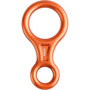 image:imageAzarxis 35 kN 50 kN Climbing Rescue Figure 8 Descender Large BentEar Rigging Plate Heavy Duty amp High Strength Rappel Device Equipment for Rappelling Belaying Tree Climbing Aerial Silks Rigging01 Orange  35 kN