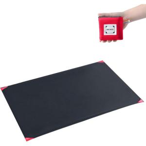 image:imageAzarxis Pocket Blanket Waterproof Beach Picnic Festival Mat Sandproof Ultralight Compact Portable Travel Tent Tarp Footprint Shelter Sunshade Ground Cloth for Outdoor Camping Hiking Park with Stakes02 Black