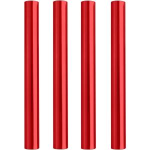 image:imageAzarxis Tent Pole Repair Splint Repair Kit Spare Repair Emergency Tube for Diameter 79mm95mm Tent Pole2 Red  4 Pack  for Tent Pole 7985mm
