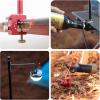 image:imageAzarxis Camping Table Folding Lamp Pole Portable amp Lightweight Lantern Light Clip Bracket with Clamp for Picnic Hiking Fishing Backpacking Traveling BBQ