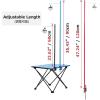 image:imageAzarxis Camping Table Folding Lamp Pole Portable amp Lightweight Lantern Light Clip Bracket with Clamp for Picnic Hiking Fishing Backpacking Traveling BBQ