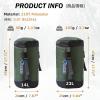 image:imageAzarxis Compression Stuff Sack WaterResistant Ultralight Sleeping Bag Storage Bag Space Saving Gear for Traveling Camping Hiking Backpacking3 Orange