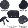 image:imageAzarxis Equipment MultiPurpose Tactical EDC Admin MOLLE Pouch Utility Tools Bag Organizer Military Waist Belt Modular Attachment02  Black