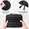 image:imageAzarxis Equipment MultiPurpose Tactical EDC Admin MOLLE Pouch Utility Tools Bag Organizer Military Waist Belt Modular Attachment03  Black
