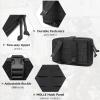 image:imageAzarxis Equipment MultiPurpose Tactical EDC Admin MOLLE Pouch Utility Tools Bag Organizer Military Waist Belt Modular Attachment06  Black