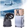 image:imageAzarxis Luggage Straps Bag Bungees Easy to Add a Bag Travel Suitcase Elastic Belt Packing Straps Adjustable with Buckles Red 94 x 1