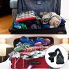 image:imageAzarxis Luggage Straps Bag Bungees Easy to Add a Bag Travel Suitcase Elastic Belt Packing Straps Adjustable with Buckles Red 94 x 1