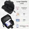 image:imageAzarxis Molle Pouches Tactical Compact EDC Small Utility Pouch Waist Bags Sundries Storage Admin Organize Gear Gadget for Military Backpack02 Black  591x433  828x433