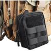 image:imageAzarxis Molle Pouches Tactical Compact EDC Small Utility Pouch Waist Bags Sundries Storage Admin Organize Gear Gadget for Military Backpack02 Black  591x433  828x433