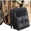 image:imageAzarxis Molle Pouches Tactical Compact EDC Small Utility Pouch Waist Bags Sundries Storage Admin Organize Gear Gadget for Military Backpack03 Black  591x433  2 Pack