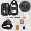 image:imageAzarxis Molle Pouches Tactical Compact EDC Small Utility Pouch Waist Bags Sundries Storage Admin Organize Gear Gadget for Military Backpack06 Black  709x551  2 Pack