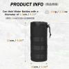 image:imageAzarxis Molle Pouches Tactical Compact EDC Small Utility Pouch Waist Bags Sundries Storage Admin Organize Gear Gadget for Military Backpack08 Black  Water Bottle Pouch  2 Pack